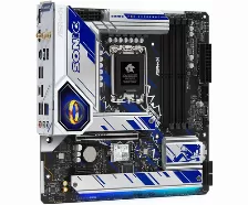 Tarjeta Madre Asrock B760m Pg Sonic Wifi Lga 1700, 4 Ddr5-sdram, Sata Iii 4, 1x M.2, Micro Atx, 1x Hdmi, 1x Displayports, 2x Usb 2.0, 1x Usb 3.2 Gen 1